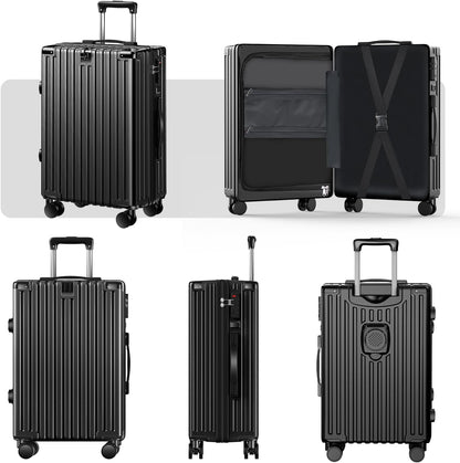 [Augustre] スーツケース 機内持ち込み 超軽量 キャリーケース 大型 多機能 キャリーバッグ SS/S/M/Lサイズ 旅行 ビジネス 出張