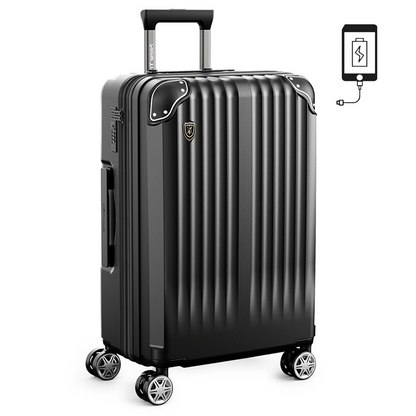 [New Trip] スーツケース 拡張機能・USB充電機能・ストッパー付き 0201 Plus