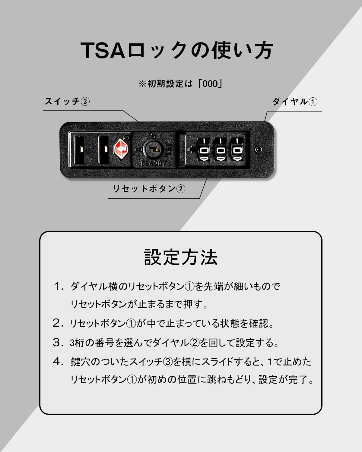 [New Trip] スーツケース USBポート付き ストッパー・物掛けフック付き 0301
