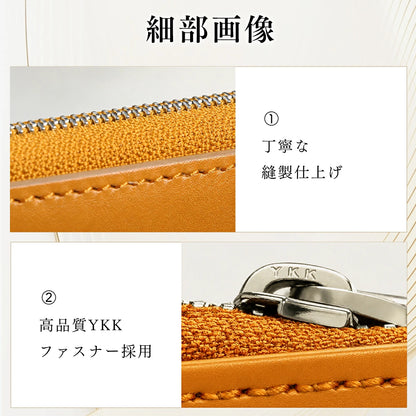 財布 メンズ 超薄型 イタリアンレザー 長財布 薄い 父の日 ギフト 本革 YKKファスナー スリム 牛革 小銭入れ 大容量 ウォレット レザー サイフ ハンドメイド 高級感 シンプル 男女兼用 ブランド